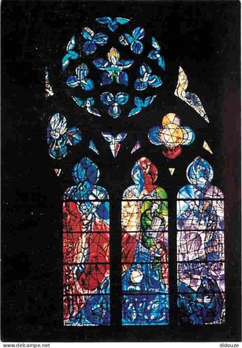Carte postale art vitraux - carte,