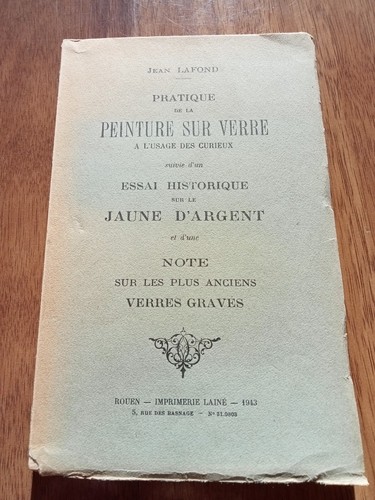 Art vitrail jean lafond - [,