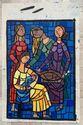 Grande gouache projet - grande, de