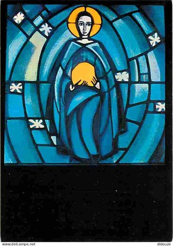 Carte postale art vitraux - carte,